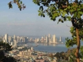 The view of Panama City from Cerro Ancon.