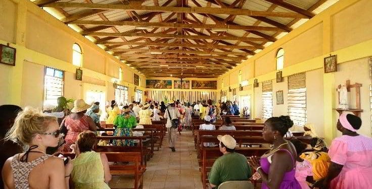 Garifuna mass at Hopkins