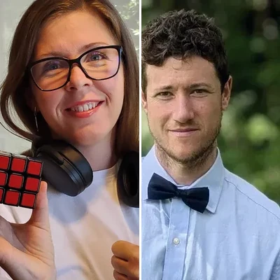 Lídia Körmöndi and Ethan Cohen