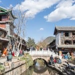 a very busty plaza in lijiang china