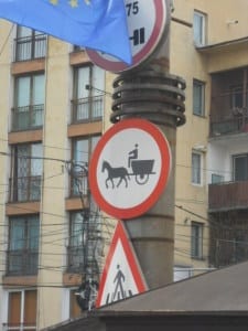 Sign for Horse and Buggy