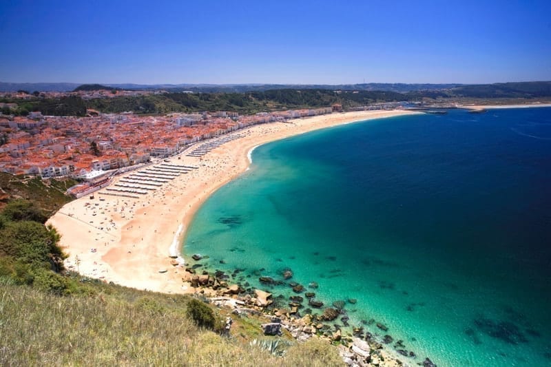 Nazaré beach resort, Estremadura, Portugal