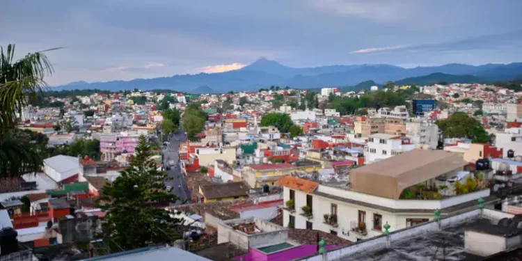 View of Xalapa from the Juarez Park lookout.
