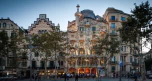 Spain Casa Battló, Barcelona, Spain