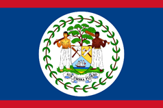 Belizean national flag