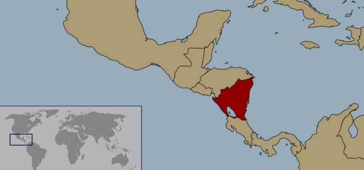 Map of Nicaragua