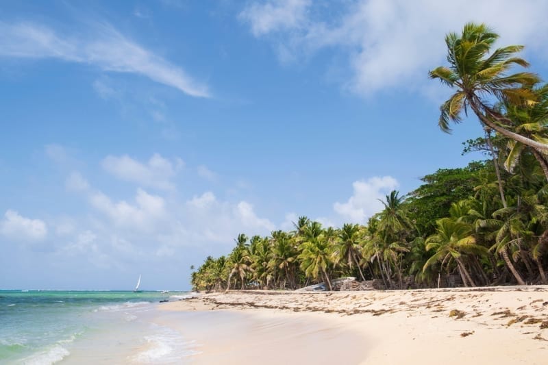 Northern End Beach, Caribbean, live in Nicaragua