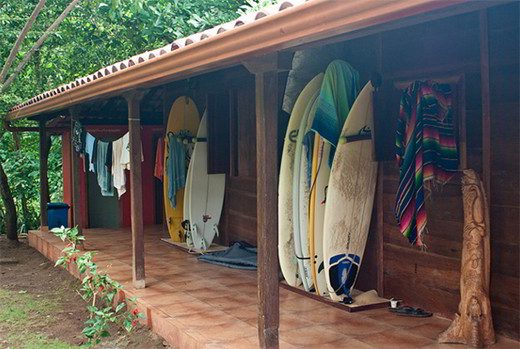 Surfer’s lodge on the Azuero Peninsula