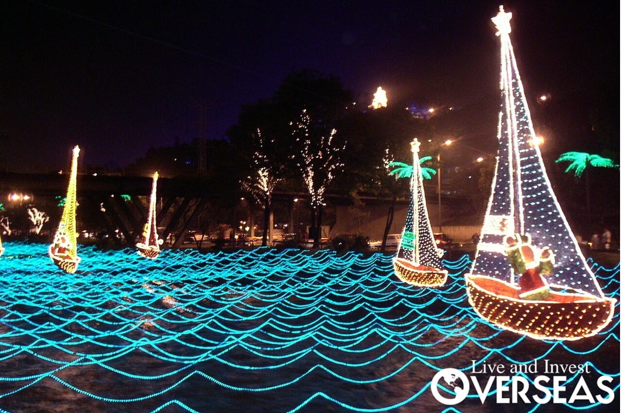 christmas festival of lights in medellin colombia merry christmas light display