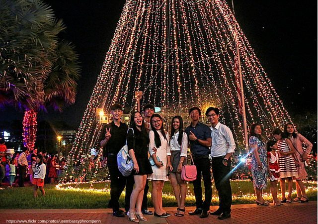 christmas celebration phnom penh