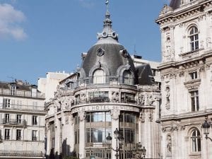 The popular department store in Paris