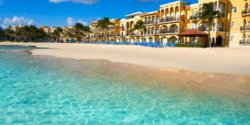 Playa del Carmen beach in Riviera Maya. mexico