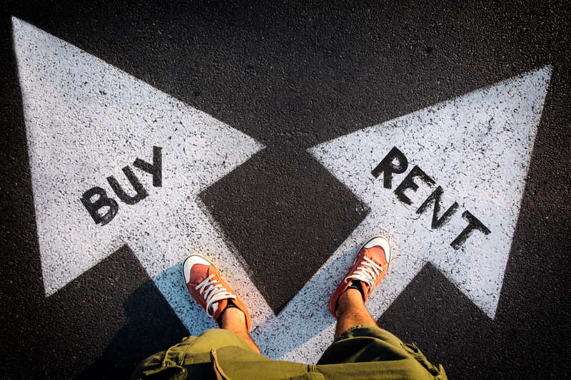 buy or rent art decision