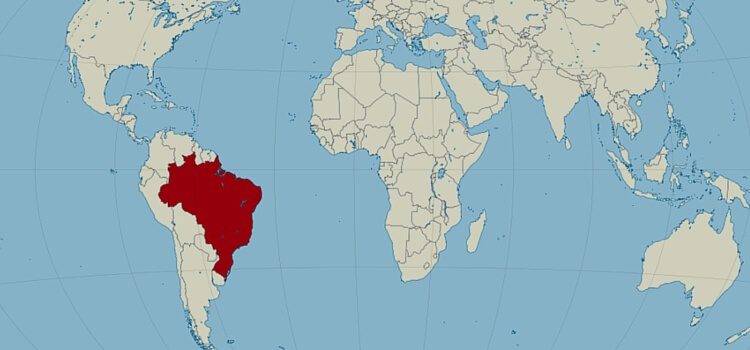 brazil on a world map Map Of Brazil Where Is Brazil Located brazil on a world map