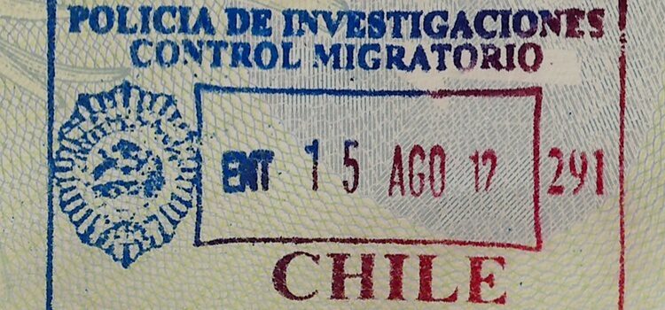 Chile Visa Stamp