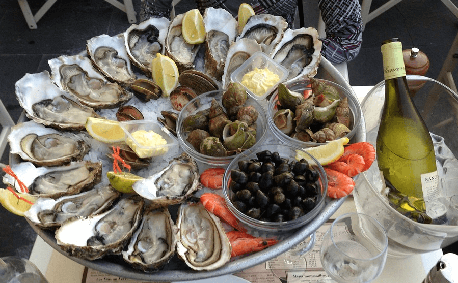 Celebrating Christmas In Paris Oysters And Champagne
