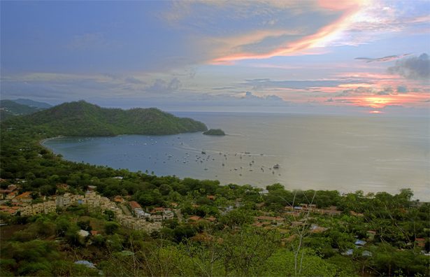 A beach in Costa Rica