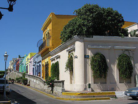 Colonial buildings in Latin America 