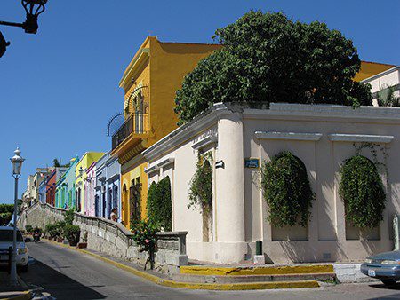 Colonial buildings in Latin America