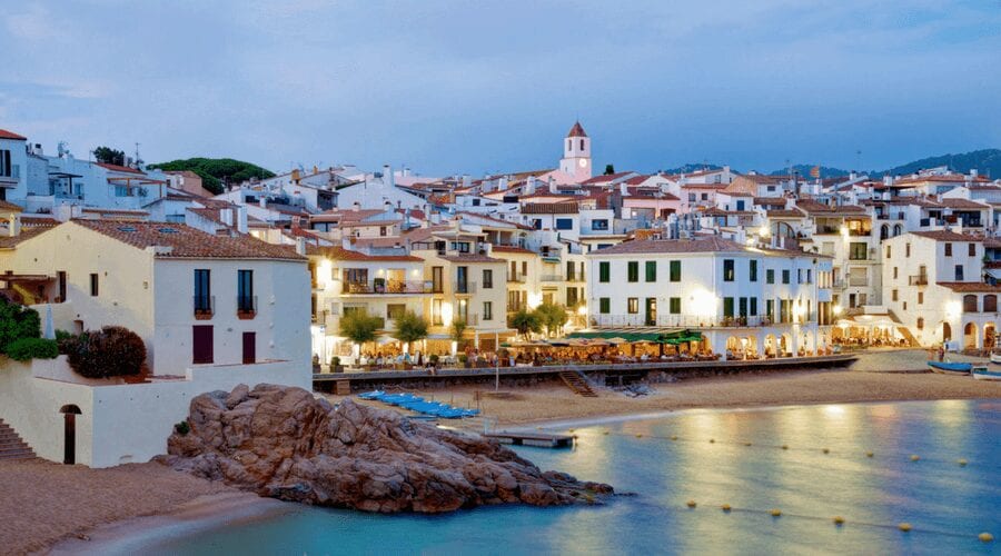 The small beaches in the middle of the village and the many isolated rocky coves where I swam in the sea with my father were all just as I remembered them.