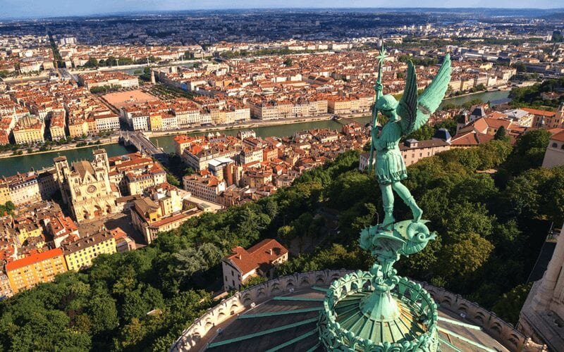 We crossed Lyon off the list quickly because of its cold winter weather.