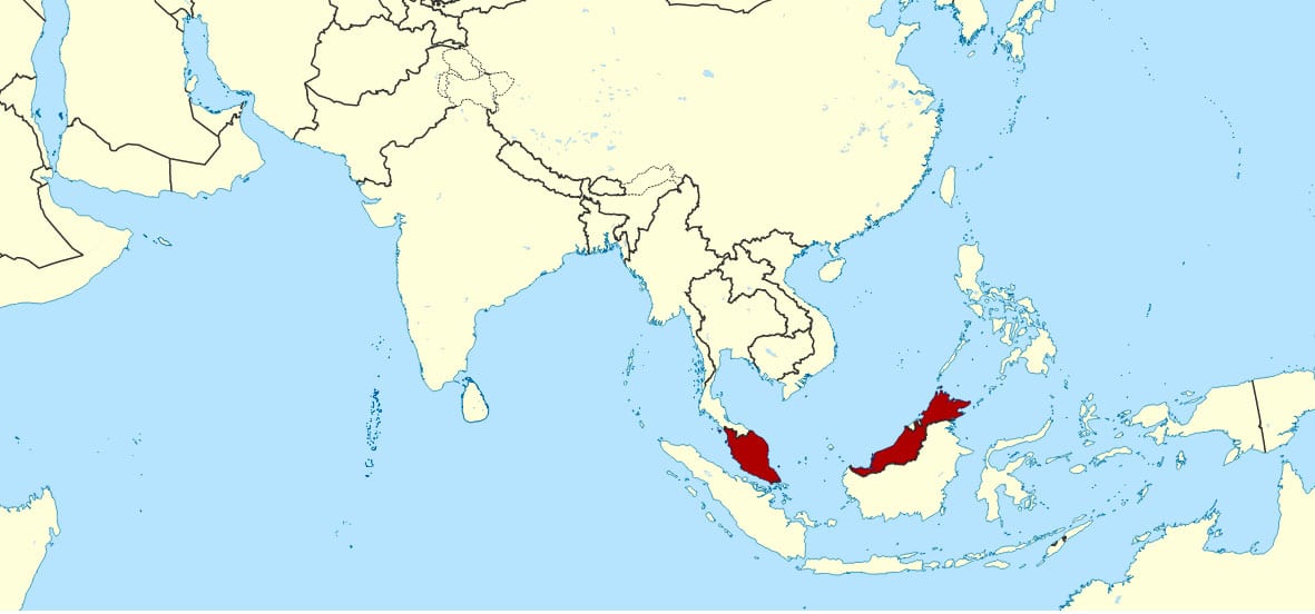 Map Of Malaysia Where Is Malaysia Located Live And Invest Overseas