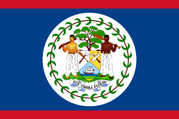 Belize national flag