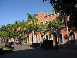 A colonial house in Mazatlan, Mexico