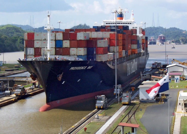 Panama Canal Ship