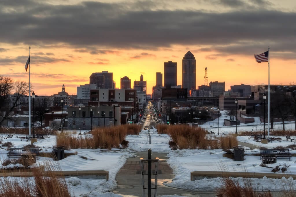 Des Moines Iowa. Best places to live in US