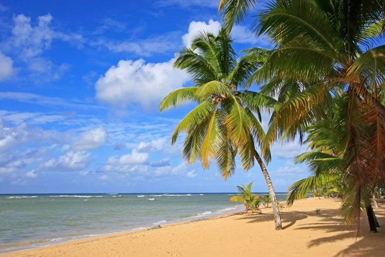 Las Terrenas beach, Samana Peninsula, Dominican Republic.