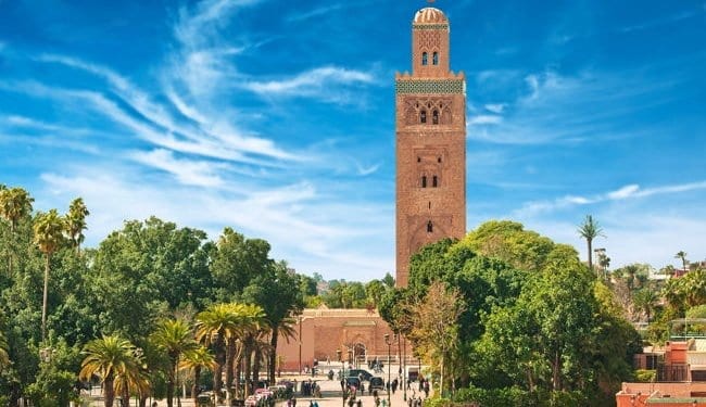 The square in Marrakesh, Morocco. Best places to honeymoon