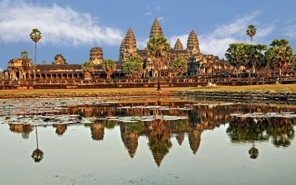 Angkor Wat temple in Cambodia
