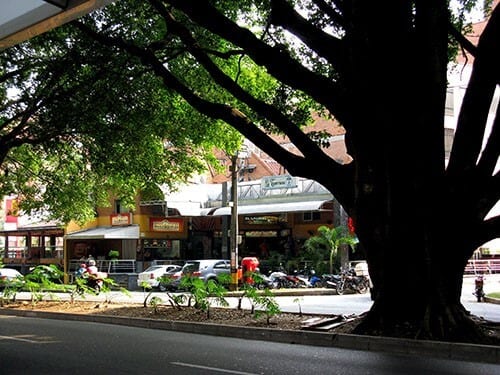 Street in Laureles Colombia