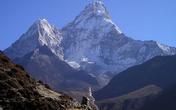 Mount Everest, Nepal. One of the natural wonders of the world