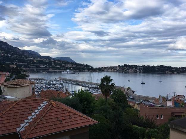 view from airbnb property