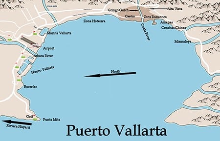 Map of Puerto Vallarta