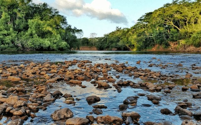 A river in Belize