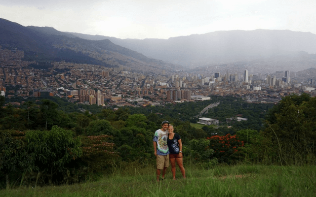 Hiking in the Medellin hills