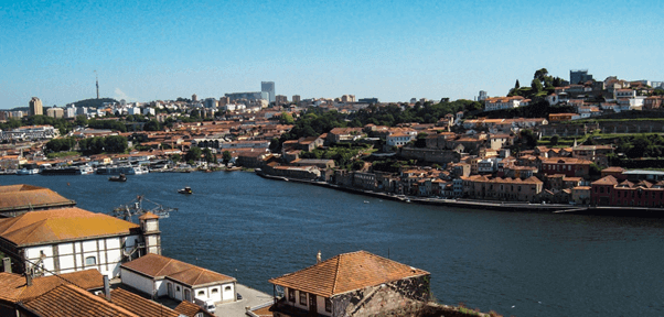 The river Douro, Porto