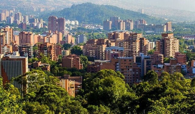 Medellin, Colombia. One of the cheapest countries to buy real estate