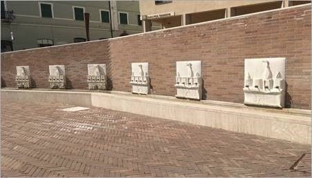 communal fountains in penne