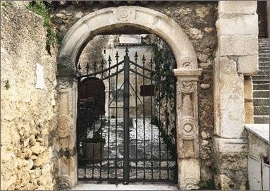 ancient town of popoli, abruzzo