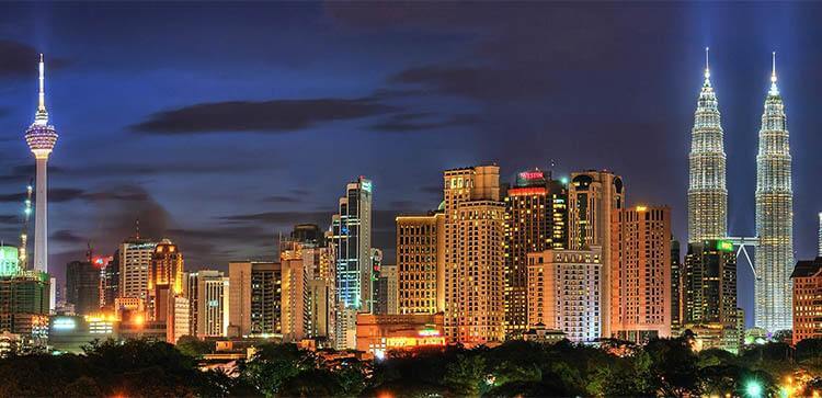 Kuala Lumpur Skyline Night