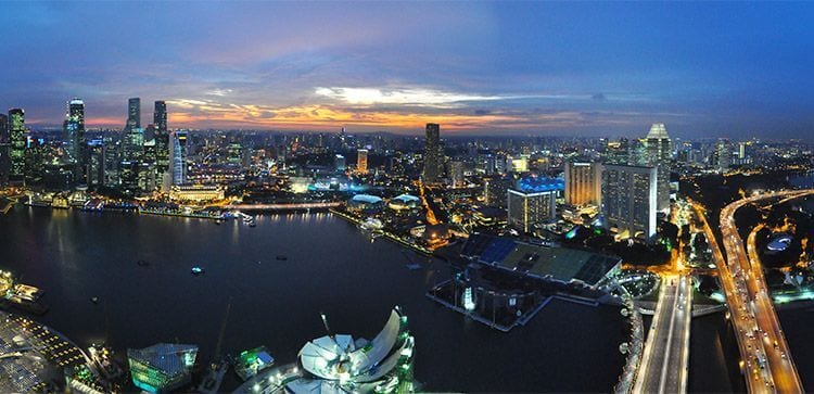 Singapore skyline