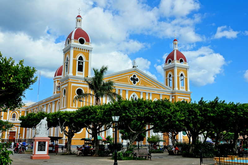 granada square in nicaragua