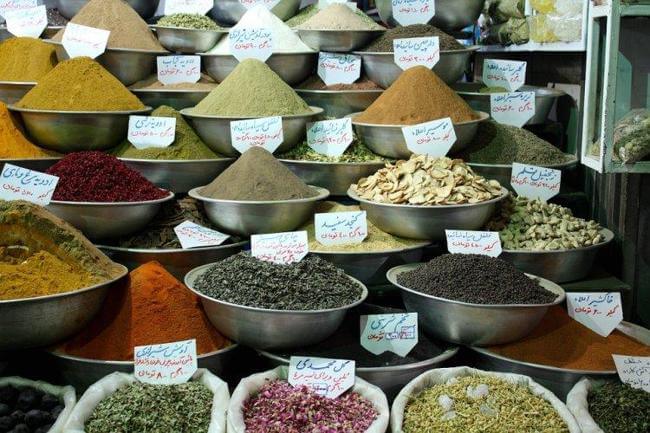 a market in Iran