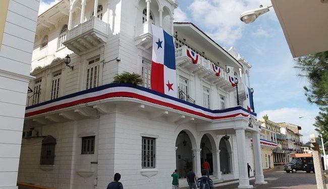 The Presidential Palace in Panama City