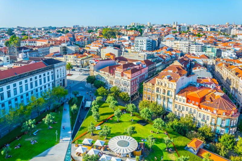 Aerial view of Lisbon, Portugal. The Cheapest Places To Live Well