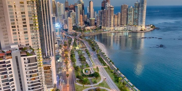 Panama City during a summer night